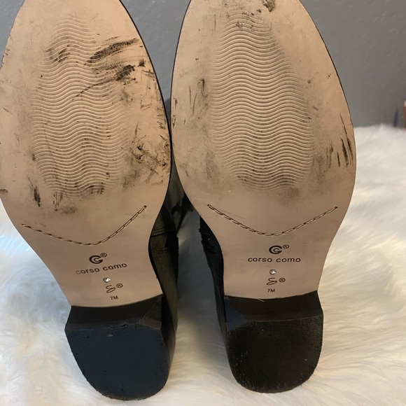 Corso Como Laura Gray Suede‎ Over the Knee Boots - Picture 12 of 12